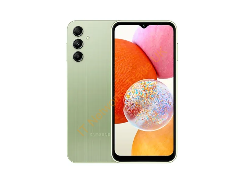 SM-A145RLGUEUB - Samsung Galaxy A14 16.8 cm (6.6") Dual SIM 4G USB Type-C 4 GB 64 GB 5000 mAh Light Green