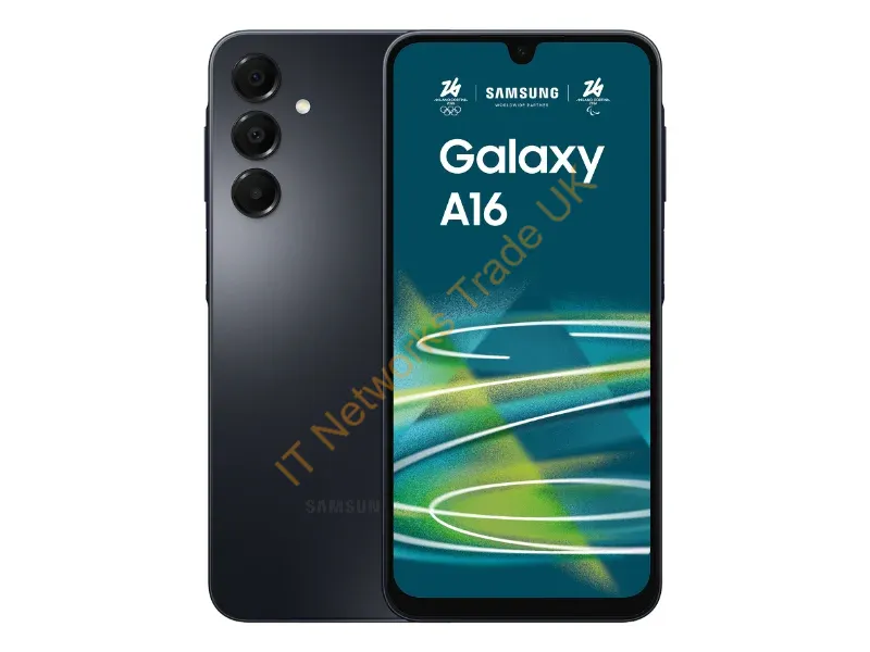 SM-A165FZKBEUE - Samsung Galaxy A16 17 cm (6.7") Hybrid Dual SIM 4G USB Type-C 4 GB 128 GB 5000 mAh Black