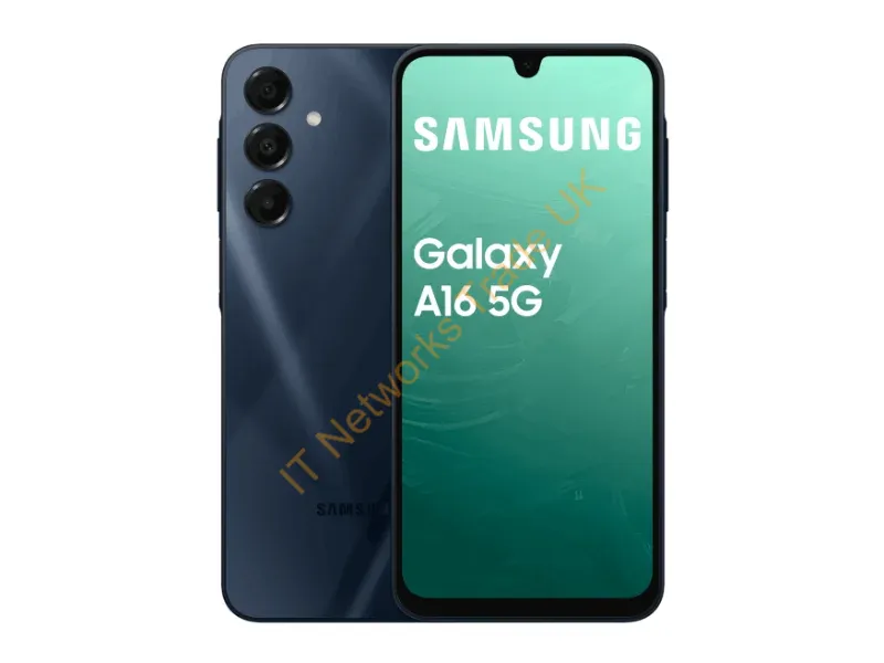 SM-A166BZKDEUB - Samsung Galaxy A16 5G 17 cm (6.7") Dual SIM Android 14 USB Type-C 4 GB 128 GB 5000 mAh Dark Blue