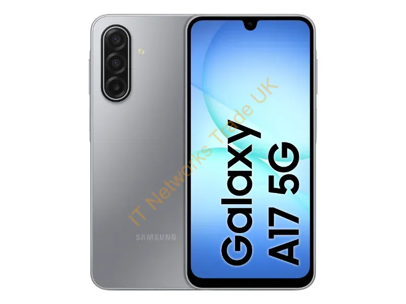 SM-A176BZAAEUB - Samsung Galaxy A17 5G 17 cm (6.7") Dual SIM Android 15 USB Type-C 4 GB 128 GB 5000 mAh Grey