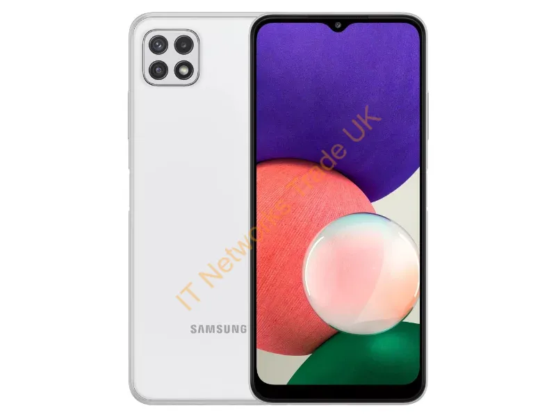 SM-A226BZWUEUA - Samsung Galaxy A22 5G SM-A226B 16.8 cm (6.6") Dual SIM USB Type-C 4 GB 64 GB 5000 mAh White