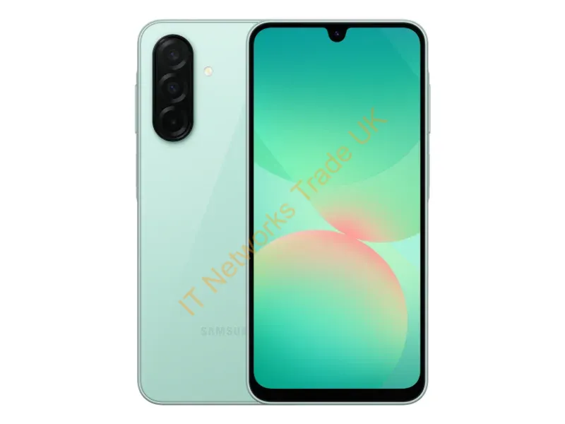 SM-A266BLGBEUB - Samsung Galaxy A26 17 cm (6.7") Dual SIM Android 15 5G USB Type-C 6 GB 128 GB 5000 mAh Mint colour