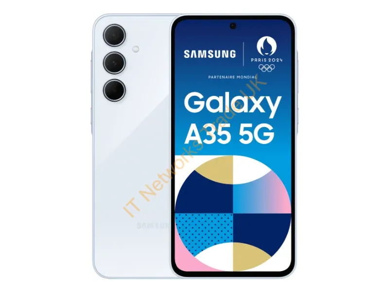 SM-A356BLBGEUB - Samsung Galaxy A35 5G 16.8 cm (6.6") Dual SIM Android 14 USB Type-C 8 GB 256 GB 5000 mAh Blue