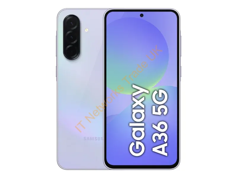 SM-A366BLVBEUB - Samsung Galaxy A36 5G 17 cm (6.7") Dual SIM Android 15 USB Type-C 6 GB 128 GB 5000 mAh Lavender