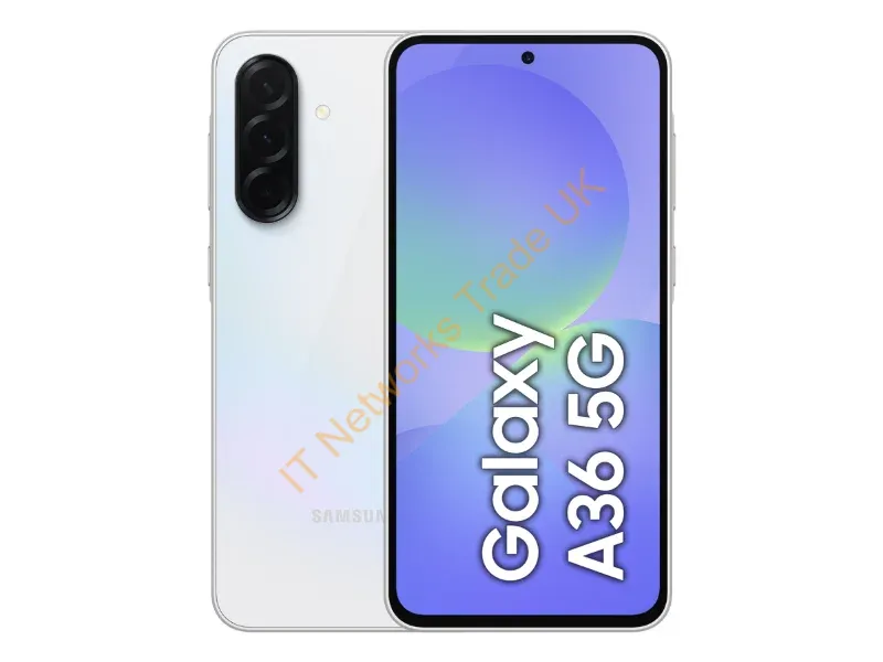 SM-A366BZABEUB - Samsung Galaxy A36 5G 17 cm (6.7") Dual SIM Android 15 USB Type-C 6 GB 128 GB 5000 mAh White