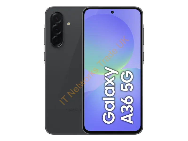 SM-A366BZKBEUB - Samsung Galaxy A36 5G 17 cm (6.7") Dual SIM Android 15 USB Type-C 6 GB 128 GB 5000 mAh Black