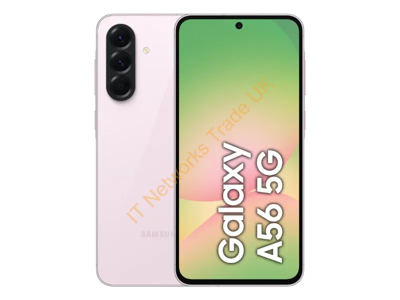 SM-A566BLIAEUB - Samsung Galaxy A56 17 cm (6.7") Dual SIM Android 15 5G USB Type-C 8 GB 128 GB 5000 mAh Pink