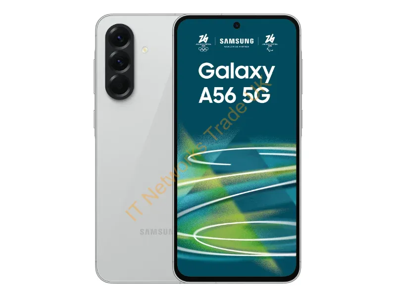 SM-A566BZACEUE - Samsung Galaxy A56 5G 17 cm (6.7") Dual SIM Android 15 USB Type-C 8 GB 256 GB 5000 mAh Light grey