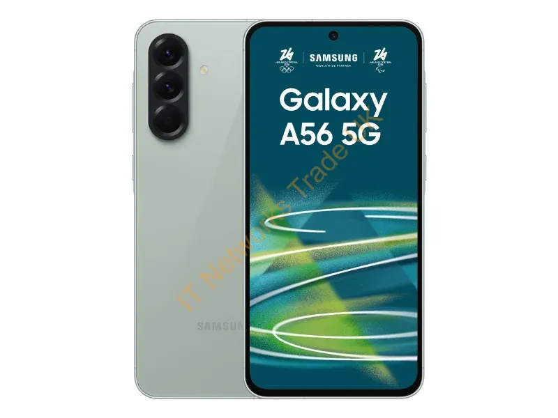 SM-A566BZGAEUE - Samsung Galaxy A56 5G 17 cm (6.7") Dual SIM Android 15 USB Type-C 8 GB 128 GB 5000 mAh Olive
