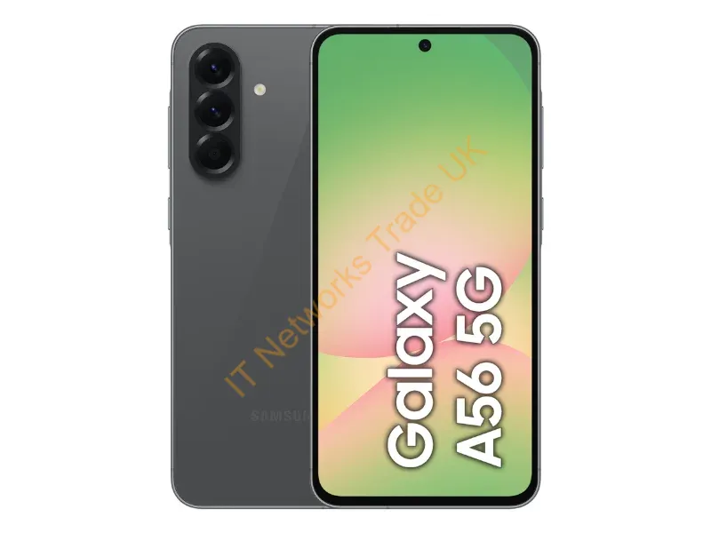 SM-A566BZKAEUB - Samsung Galaxy A56 5G 17 cm (6.7") Dual SIM Android 15 USB Type-C 8 GB 128 GB 5000 mAh Graphite