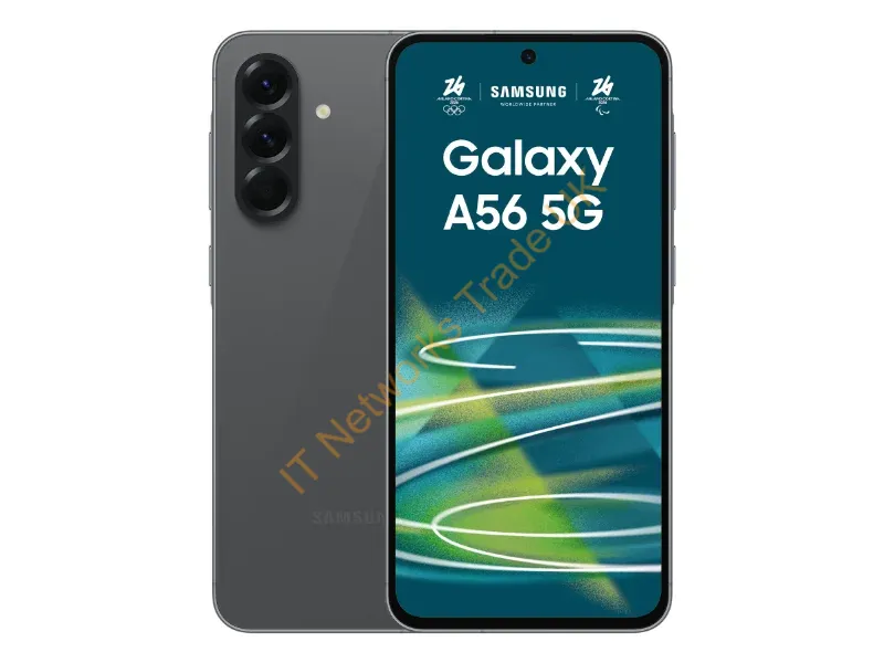 SM-A566BZKCEUE - Samsung Galaxy A56 5G 17 cm (6.7") Dual SIM Android 15 USB Type-C 8 GB 256 GB 5000 mAh Graphite