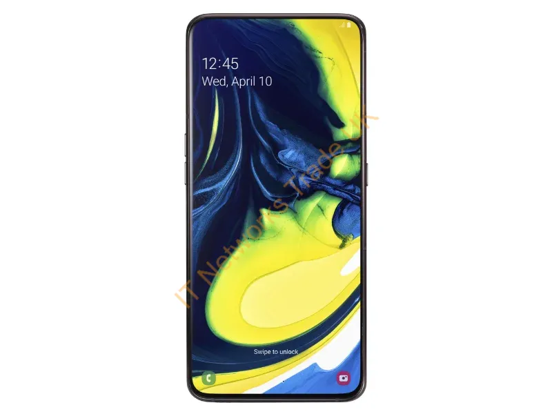 SM-A805FZKDBTU - Samsung Galaxy A80 17 cm (6.7") Dual SIM Android 9.0 4G USB Type-C 8 GB 128 GB 3700 mAh Black