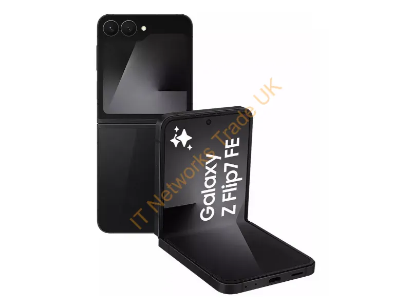 SM-F761BZKHEUB - Samsung Galaxy Z Flip7 FE 17 cm (6.7") Dual SIM Android 16.0 5G USB Type-C 8 GB 256 GB 4000 mAh Black