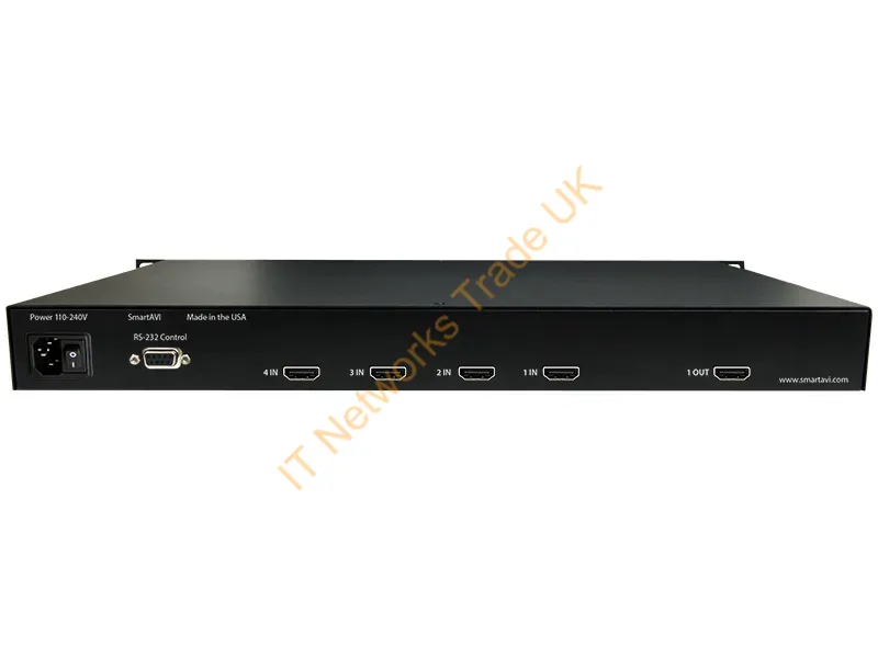 SM-HDMV-S - Smart-Avi Hdmv Multiviewer Kvm Switch Rack Mounting Black