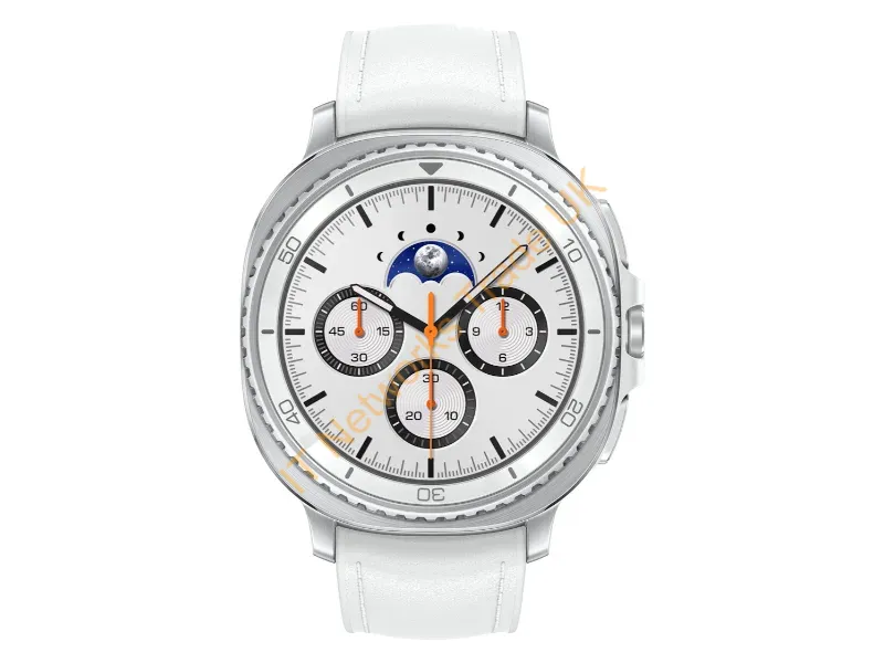 SM-L500NZWAEUB - Samsung Galaxy Watch 8 Classic 3.3 cm (1.3") AMOLED 46 mm Digital 438 x 438 pixels Touchscreen Silver Wi-Fi GPS (satellite)