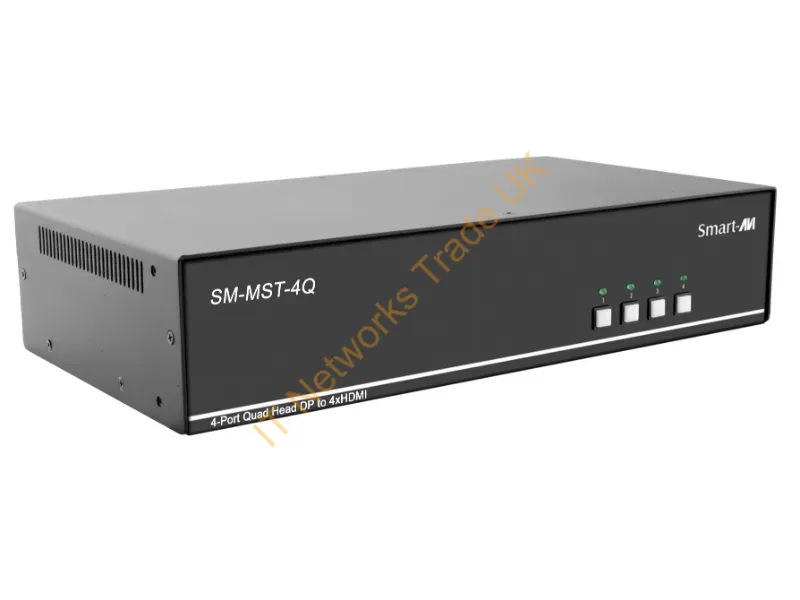 SM-MST-4Q - Smart-Avi Sm-Mst-4Q Kvm Switch Black