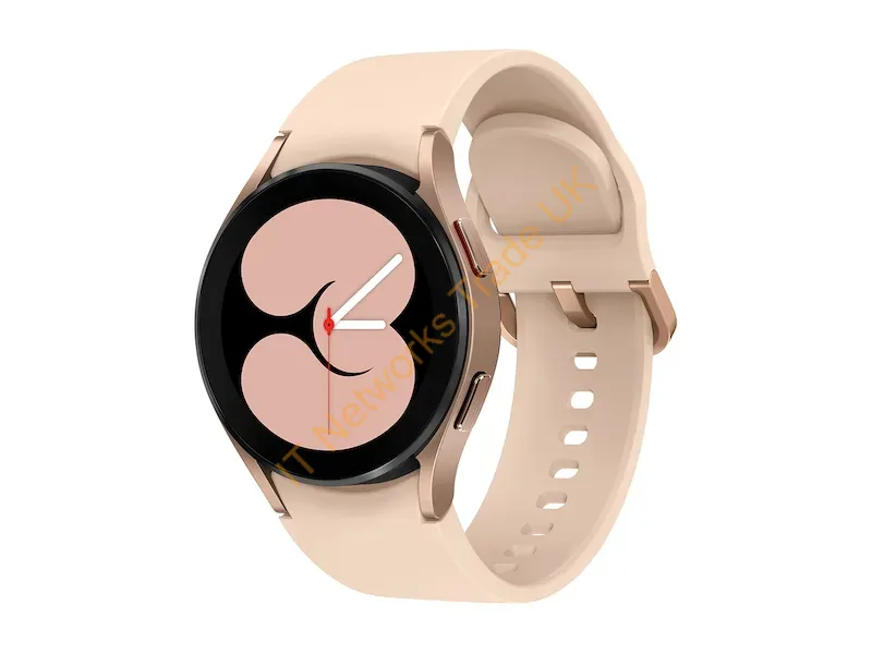 SM-R865UZDAXAA - Samsung Galaxy Watch4 1.2" Amoled 30 Mm Digital 396 X 396 Pixels 4G Pink Gold Wi-Fi Gps (Satellite)