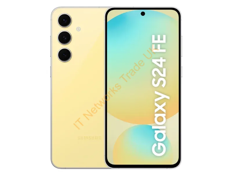 SM-S721BZYDEUB - Samsung Galaxy S24 FE 17 cm (6.7") Dual SIM Android 14 5G USB Type-C 8 GB 128 GB 4700 mAh Yellow
