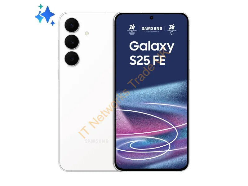 SM-S731BZWGEUE - Samsung Galaxy S25 FE 5G 17 cm (6.7") Dual SIM USB Type-C 8 GB 256 GB 4900 mAh White