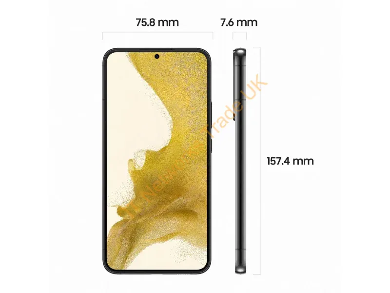 SM-S906BZKGEUB - Samsung Galaxy S22+ SM-S906B 16.8 cm (6.6") Dual SIM Android 12 5G USB Type-C 8 GB 256 GB 4500 mAh Black