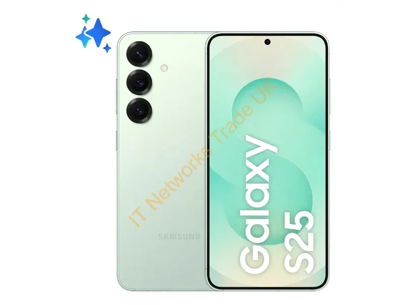 SM-S931BLGHEUB - Samsung Galaxy S25 15.8 cm (6.2") Dual SIM Android 15 5G USB Type-C 12 GB 512 GB 4000 mAh Mint colour