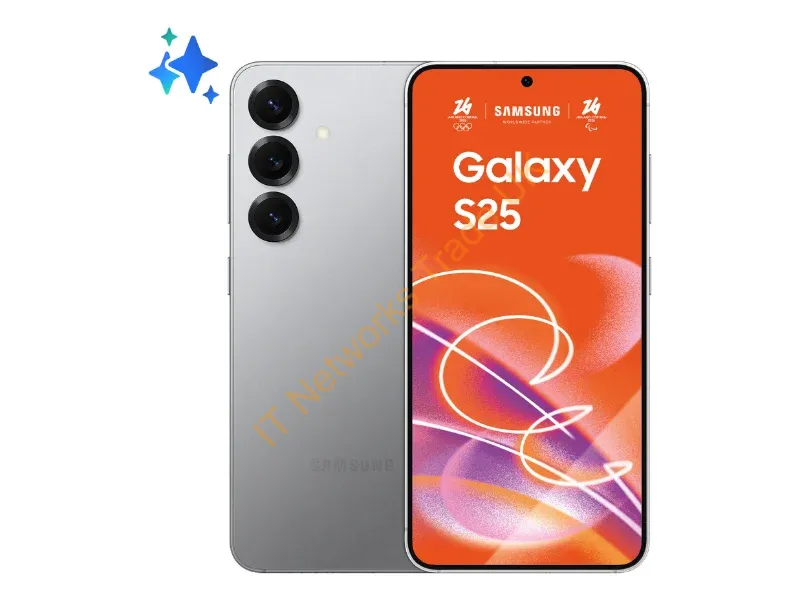 SM-S931BZSGEUE - Samsung Galaxy S25 15.8 cm (6.2") Dual SIM Android 15 5G USB Type-C 12 GB 256 GB 4000 mAh Silver