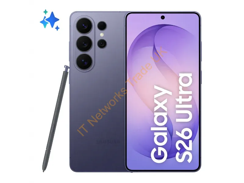 SM-S948BZVDEUB - Samsung Galaxy S26 Ultra 17.5 cm (6.9") Dual SIM Android 16.0 5G USB Type-C 12 GB 256 GB 5000 mAh Violet