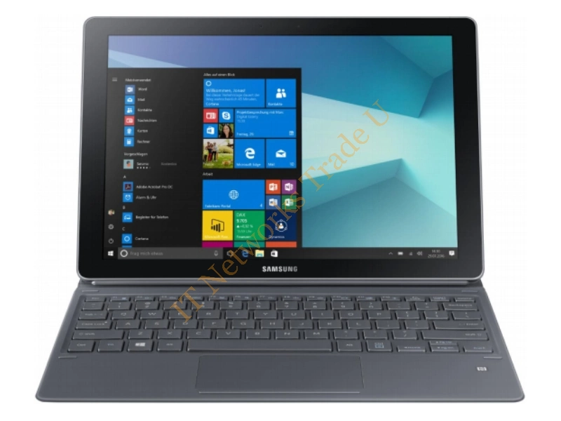 Samsung Galaxy Book 10.6 Wi-Fi 1.00GHz m3-7Y30 10.6" 1920 x 1280pixels Touchscreen Black Hybrid (2-in-1) Laptop System