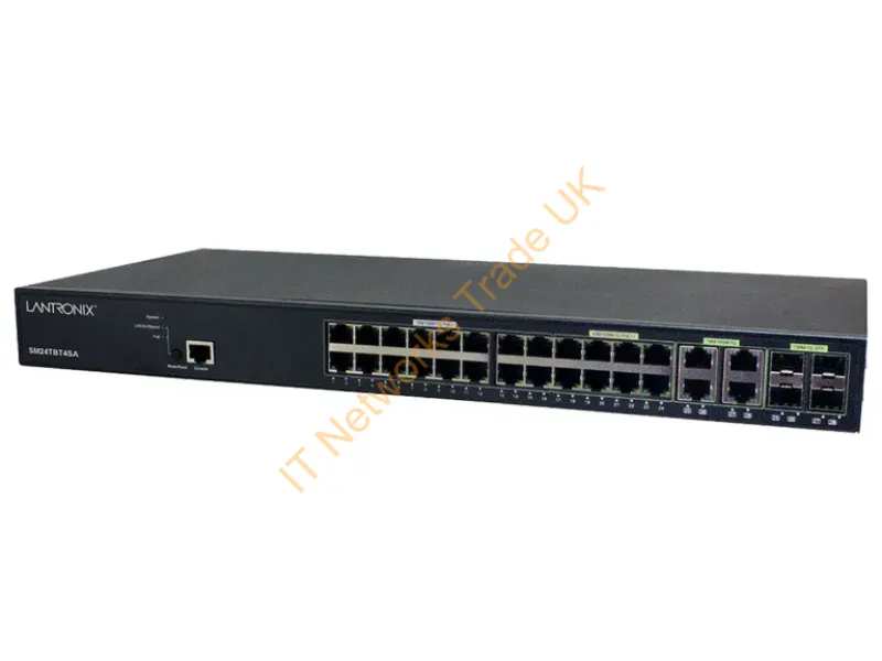 SM24TBT4SA-NA - Lantronix Managed Switch 24