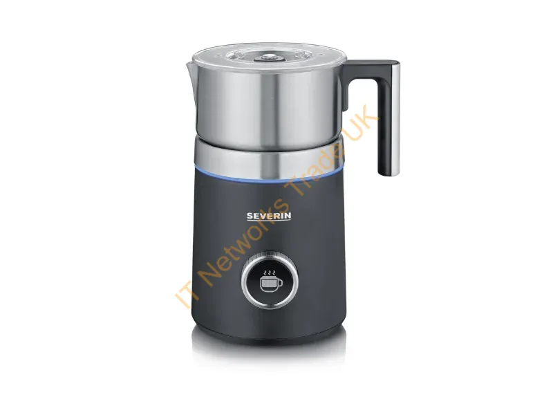 SM3587 - Severin Spuma 700 Plus Automatic milk frother/warmer Black, Stainless steel