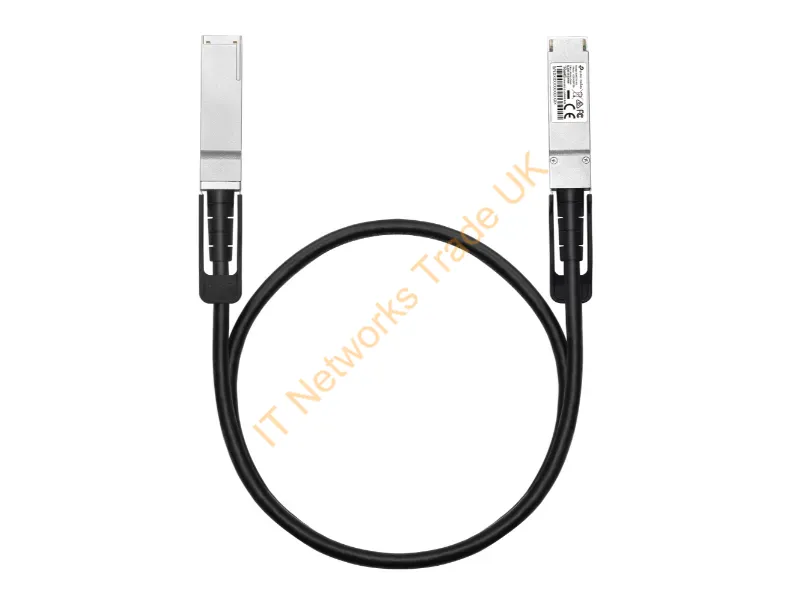 SM9220-1M - Tp-Link Omada Sm9220-1M Infiniband/Fibre Optic Cable 39.4" (1 M) Qsfp28 Twinax Black
