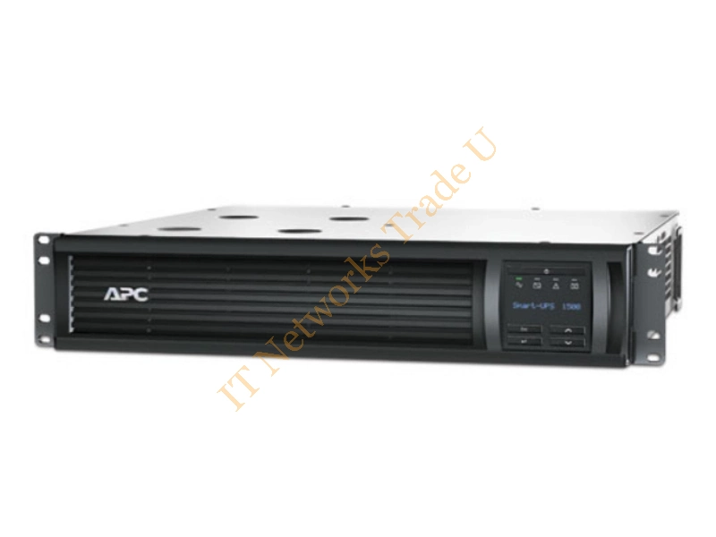 SMT1500RMI2U/Q2K3 - APC SMT1500RMI2U + Service Bundle 3 Line-Interactive 1500VA 4AC outlet(s) Rackmount Black uninterruptible power supply (UPS)