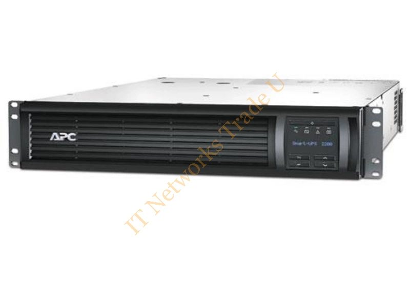 SMT2200RMI2U/Q2K3 - APC SMT2200RMI2U + Service Bundle 3 2200VA 9AC outlet(s) Rackmount/Tower Black uninterruptible power supply (UPS)