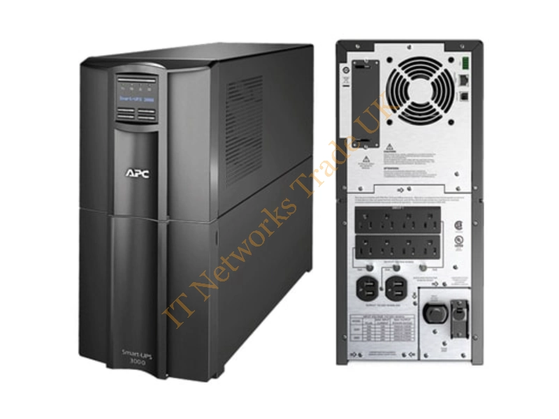 SMT3000C APC 10-Outlets 3000VA LCD 120V Smart- UPS System