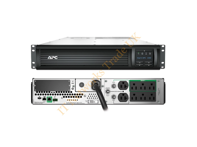 SMT3000RM2UC APC 3000VA LCD 120V 2U Rack-Mountable with SmartConnect Smart- UPS System