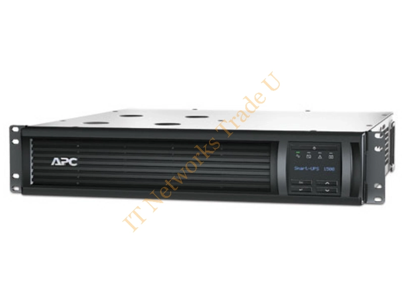 SMT750RMI2U/Q2K3 - APC SMT750RMI2U + Service Bundle 3 Line-Interactive 750VA 4AC outlet(s) Rackmount Black uninterruptible power supply (UPS)