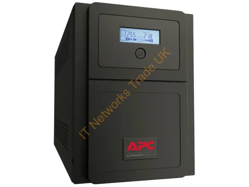 SMV1500CAI - APC Easy UPS 1 Ph Line Interactive, 1500VA, Tower, 230V, 6 IEC C13 outlets, AVR, Dry Contact, LCD, W/O Network Card support