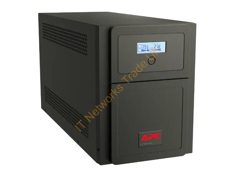 SMV3000CAI - APC Easy UPS 1 Ph Line Interactive, 3kVA, Tower, 230V, 6 IEC C13 outlets, AVR, Dry Contact, LCD, W/O Network Card support