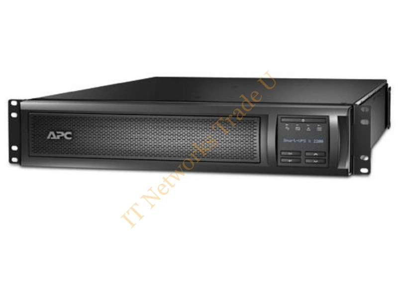 SMX2200RMHV2U/Q2K3 - APC SMX2200RMHV2U + Service Bundle 3 2200VA 9AC outlet(s) Rackmount/Tower Black uninterruptible power supply (UPS)
