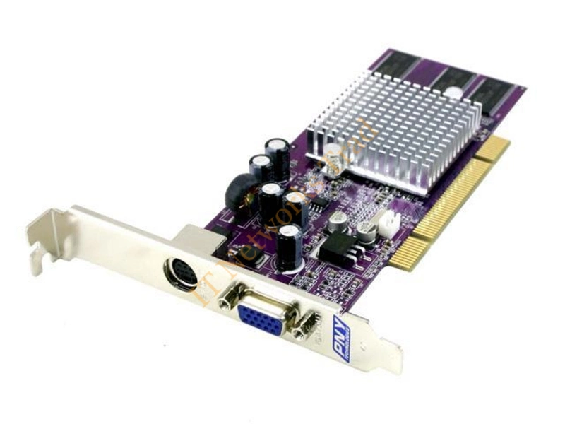 SMX4000PPB PNY Verto GeForce4 MX 4000 64MB PCI S-Video Out Video Graphics Card