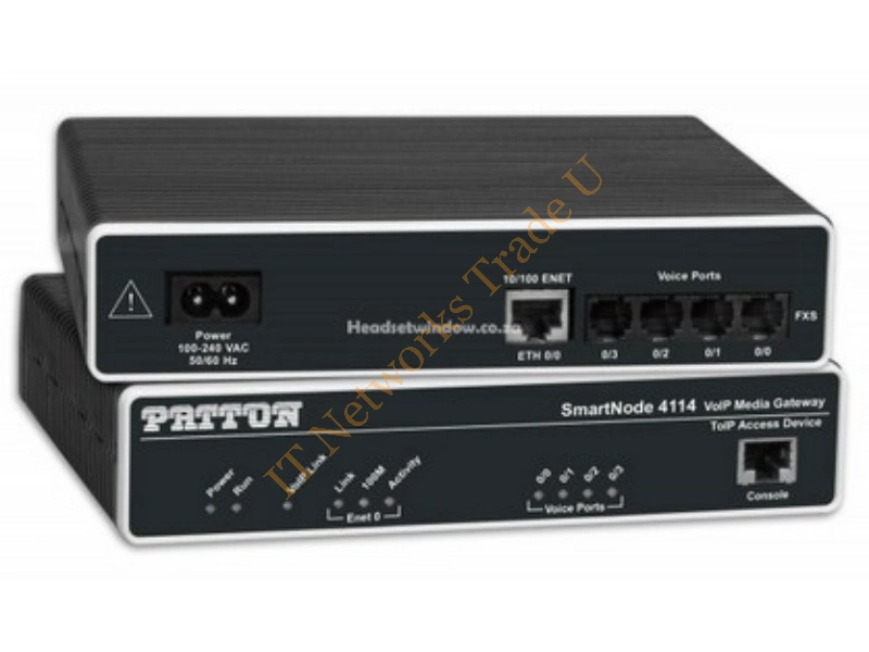 SN4114/JO/EUI - Patton SmartNode 4114 gateways/controller Networking