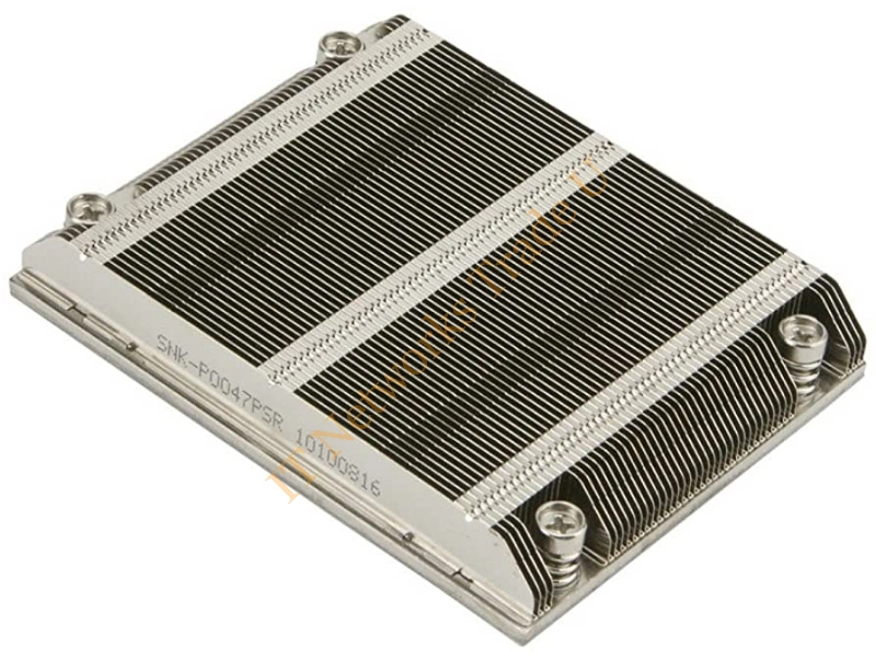 SNK-P0047PSR Supermicro SNK-P0047PSR LP CPU Heat Sink for 12-node Micro Cloud Series Servers Fans And Heatsink Combo