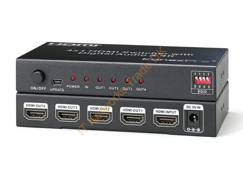 SP-HD1X44K - Kanexpro Sp-Hd1X44K Video Splitter Hdmi 4X Hdmi