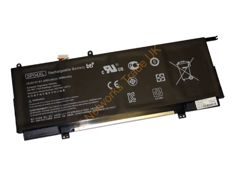 SP04XL-BTI - Bti Sp04Xl- Industrial Rechargeable Battery Lithium-Ion (Li-Ion) 3990 Mah 15.4 V