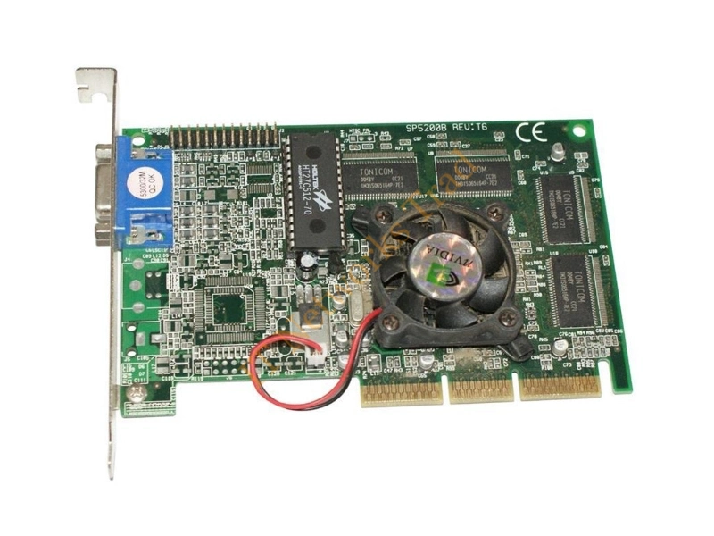 SP5200B1 nVidia SP5200B 8MB AGP Video Graphics Card