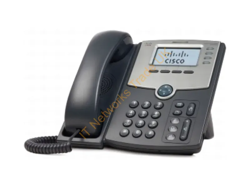 SPA504G Cisco 4-Line IP Phone with 2-Port Switch PoE and LCD Display