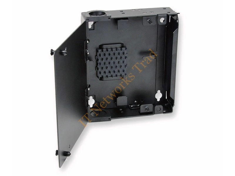 SPH-01P - Strategic Sourcing Corning Single-Panel Housing, Black, Metal, Wall Mount, 12, 24 Fiber