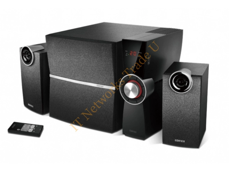 SPK-EF-C2XD - Edifier C2XD 2.1channels 53W Black speaker set