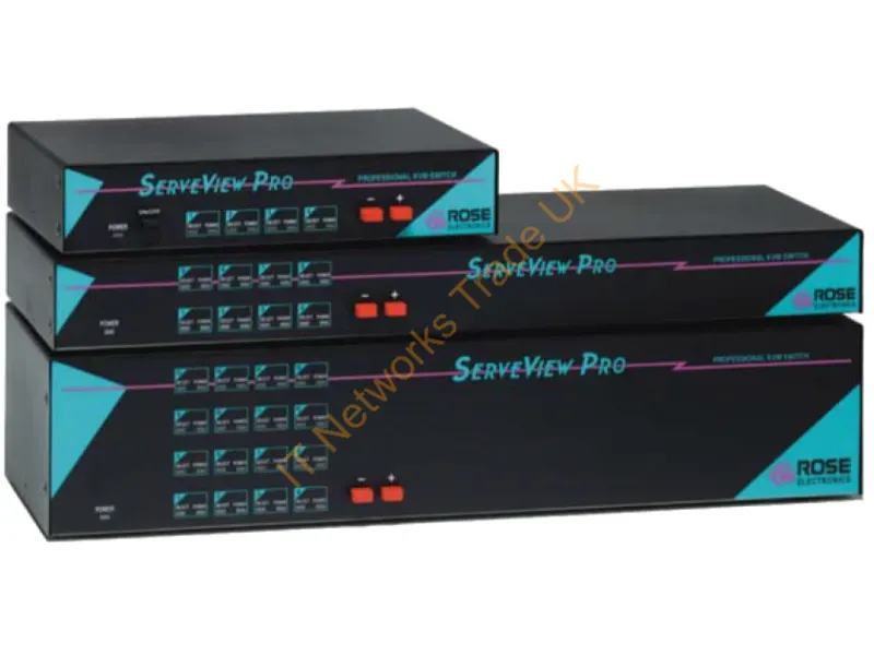 SPM-4UB - Rose Spm-4Ub Kvm Switch Black