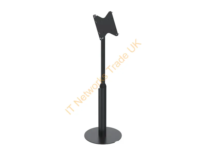 SPM149-02 - Ergonomic Solutions SpacePole Digital Signage Adjustable floor stand for screens up to 43" (max VESA 200 / max weight 11kg)